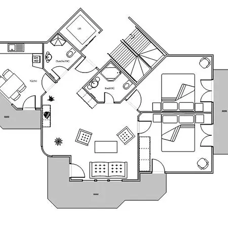 Appartement Haus Evita Saas-Grund